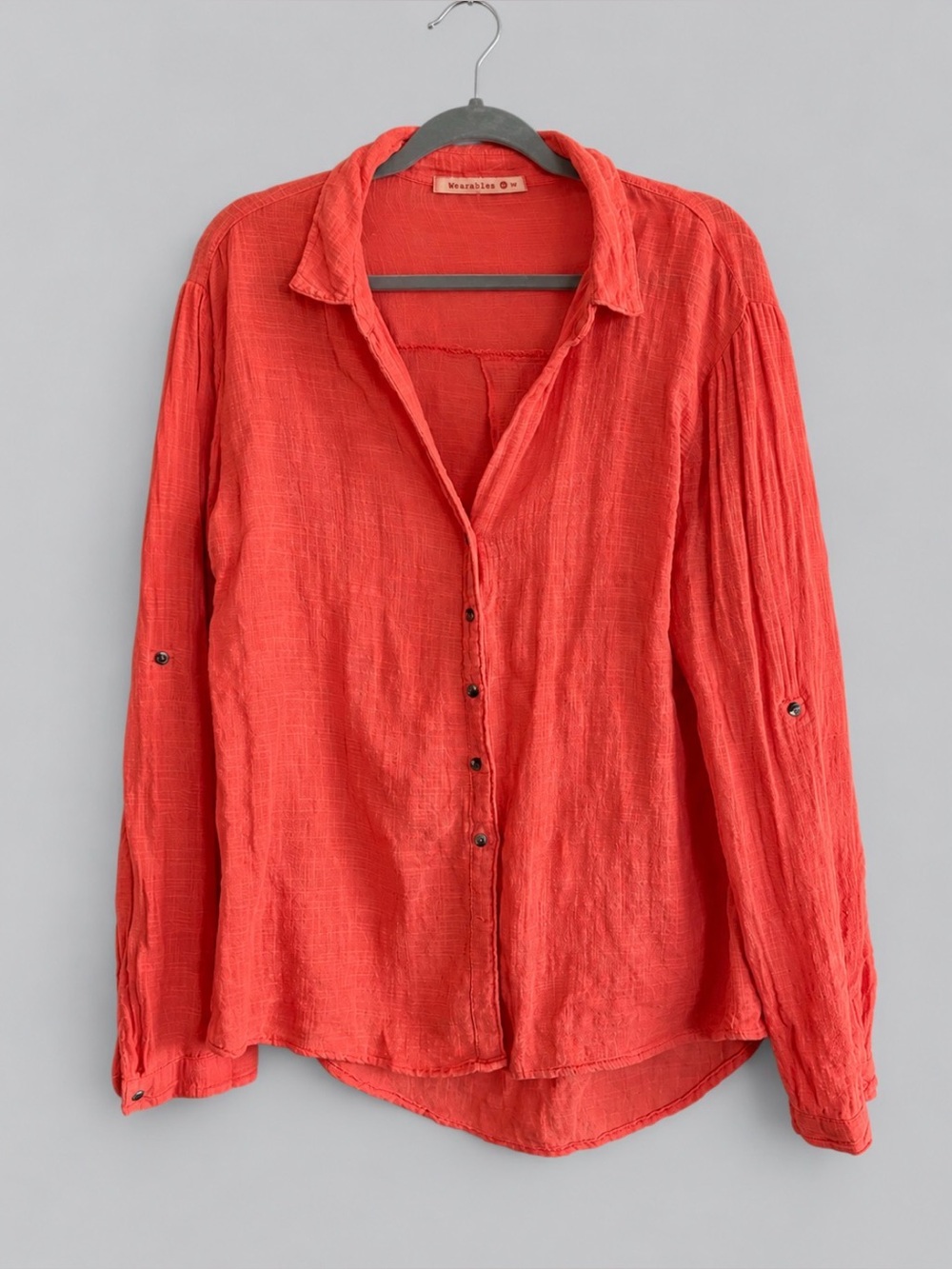 XCVI Wearables Porter Gauze Blouse Small